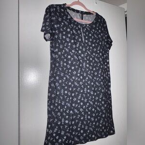 Floral Print Short Sleeve PJ